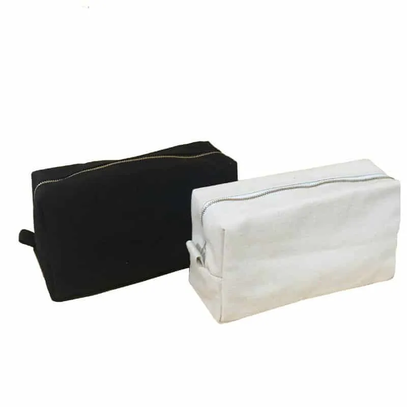 Bulk Canvas Zipper Pouch Wholesale